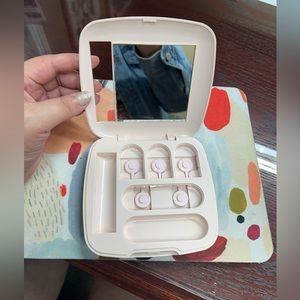 Mary Kay Refillable Custom Compact Pink Used